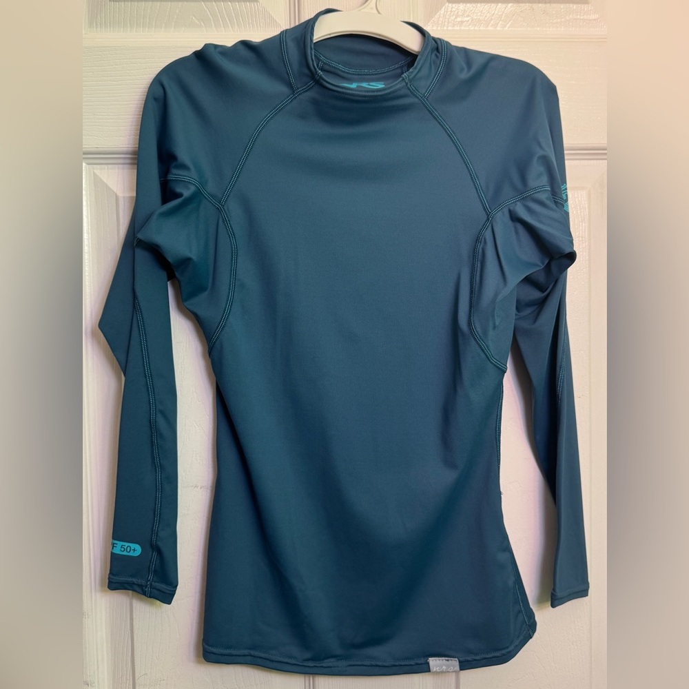 Women's Blue Rash Guard